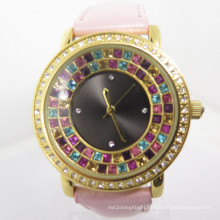 2014 Factory OEM Fashion Women′s New Style Diamante Watch